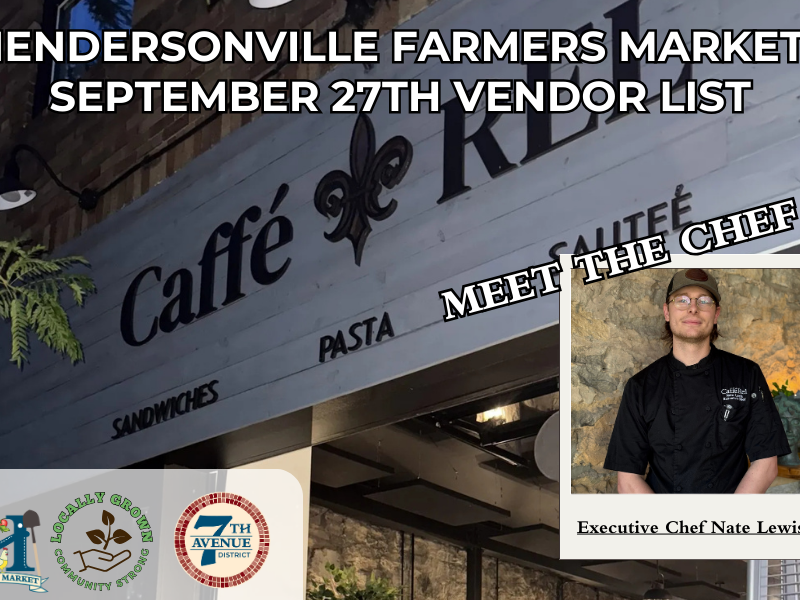 vendor list graphic for Sept 27
