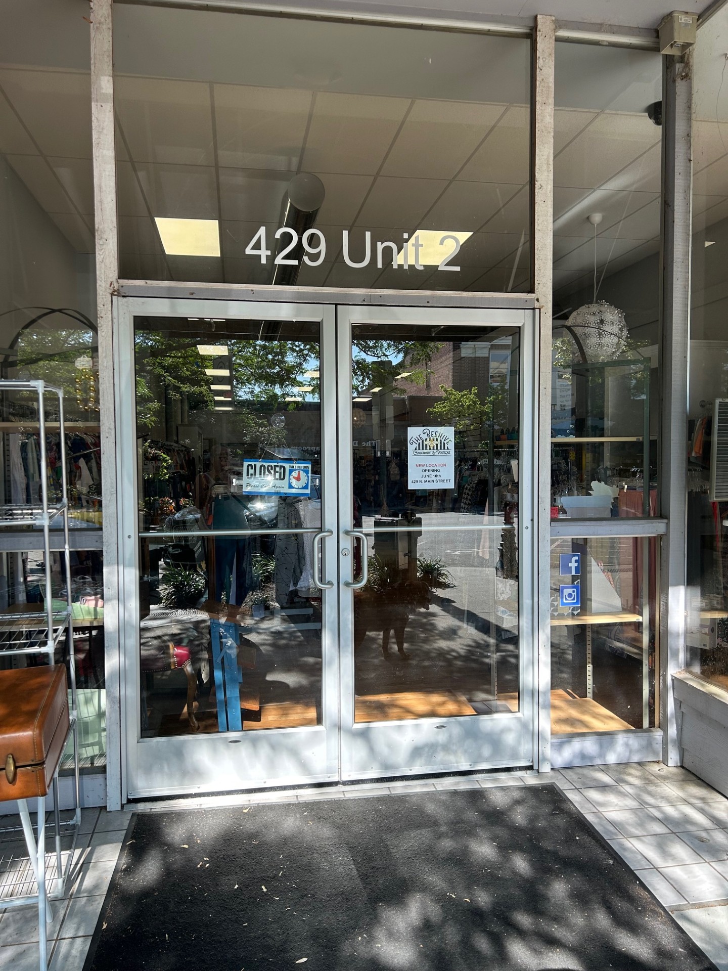 Beehive New Store Front