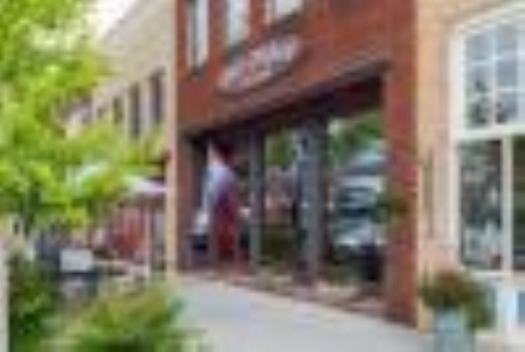 Old store front view