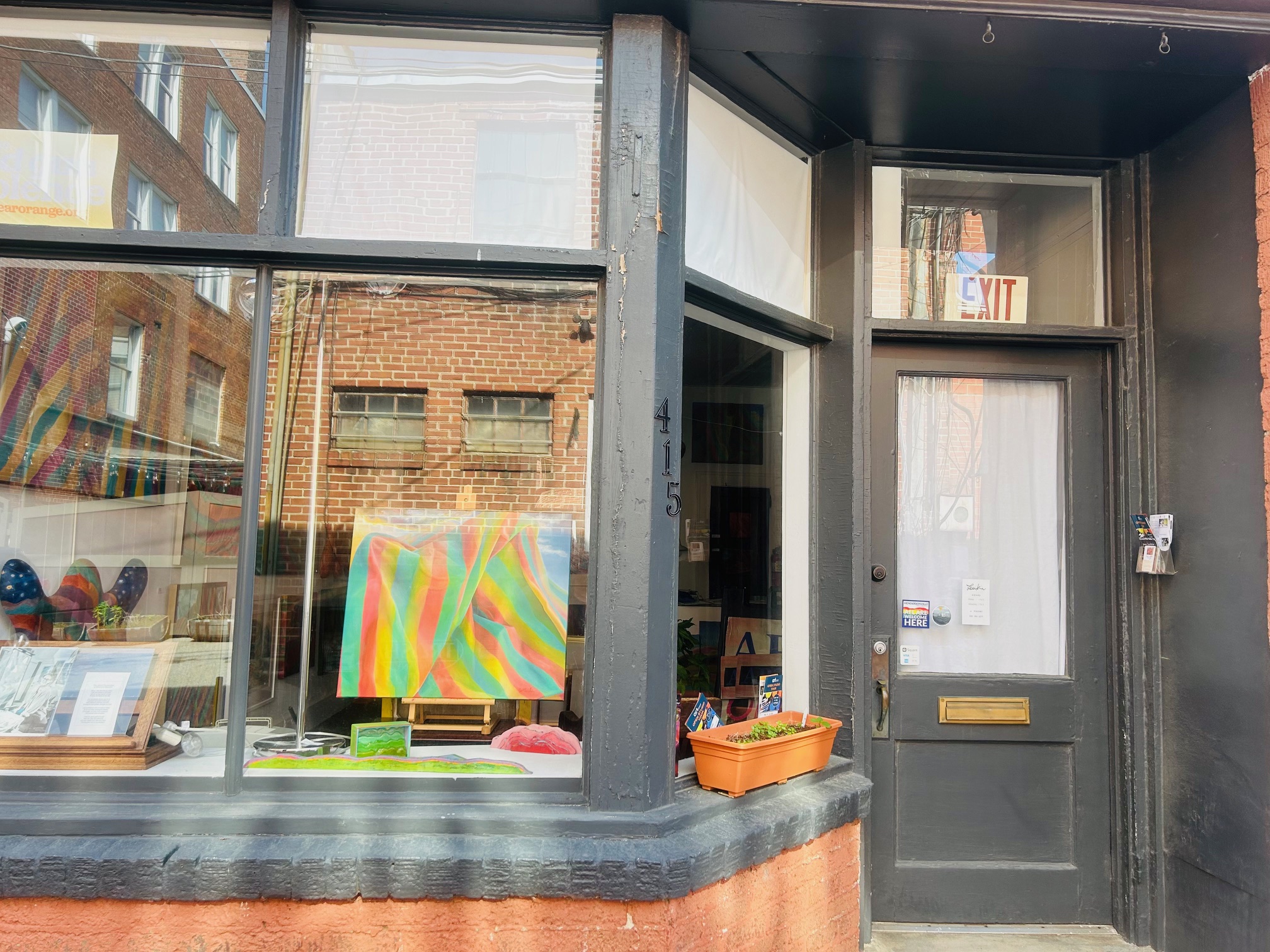 Store front 415 N. Wall Street