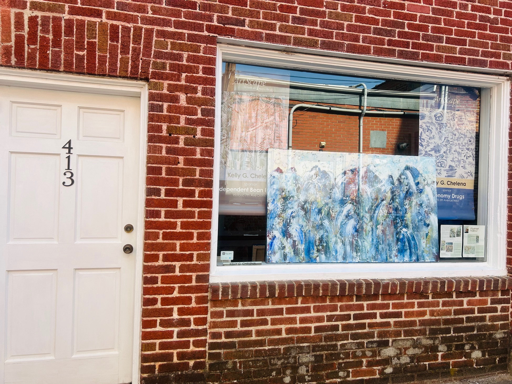 Store front for Wall Street 413