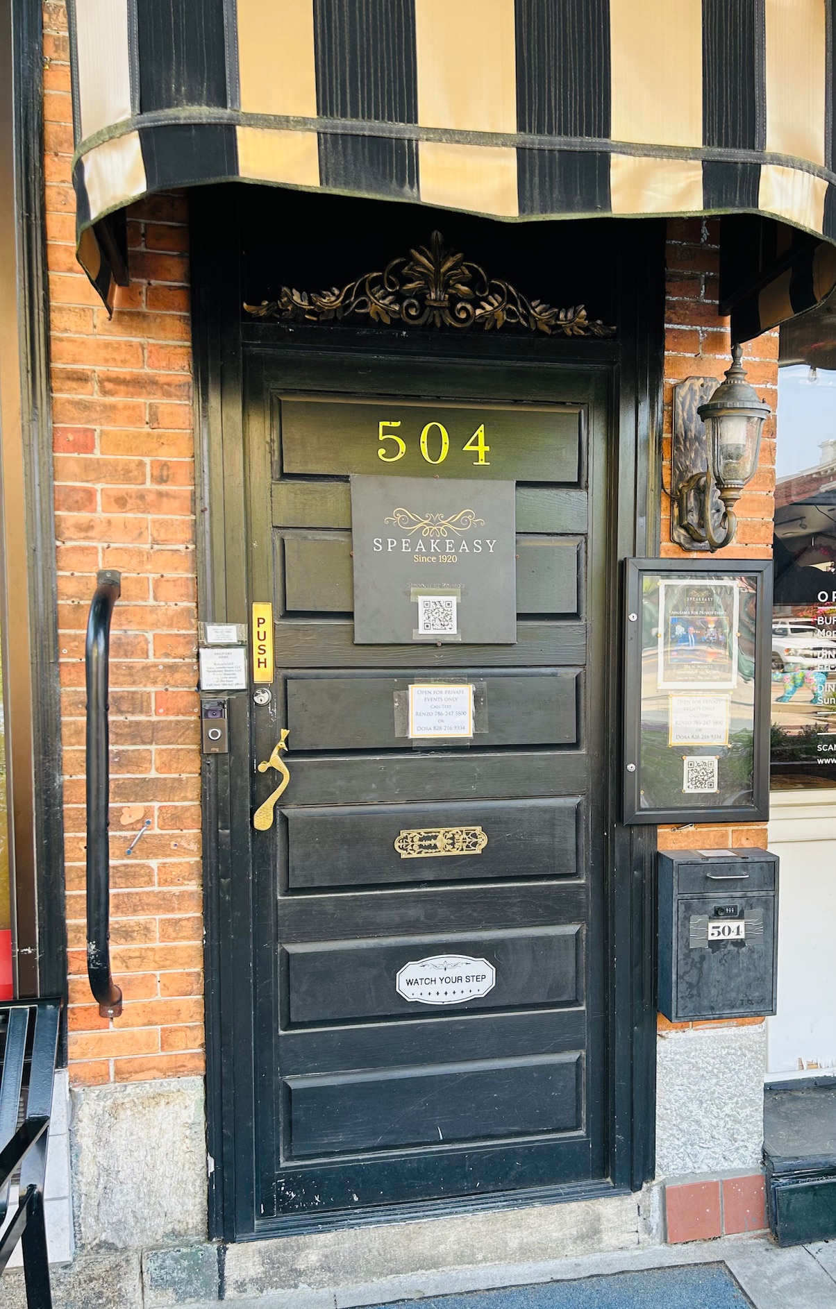 Front Door for 504 N. Main