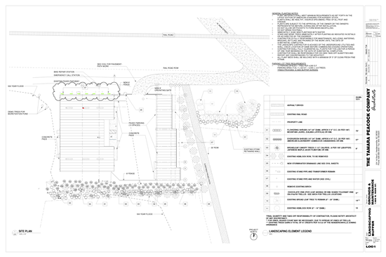 plans for the grounds & Maintenance building
