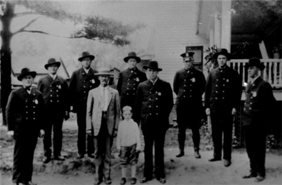 Hendersonville Police Officers from 1923