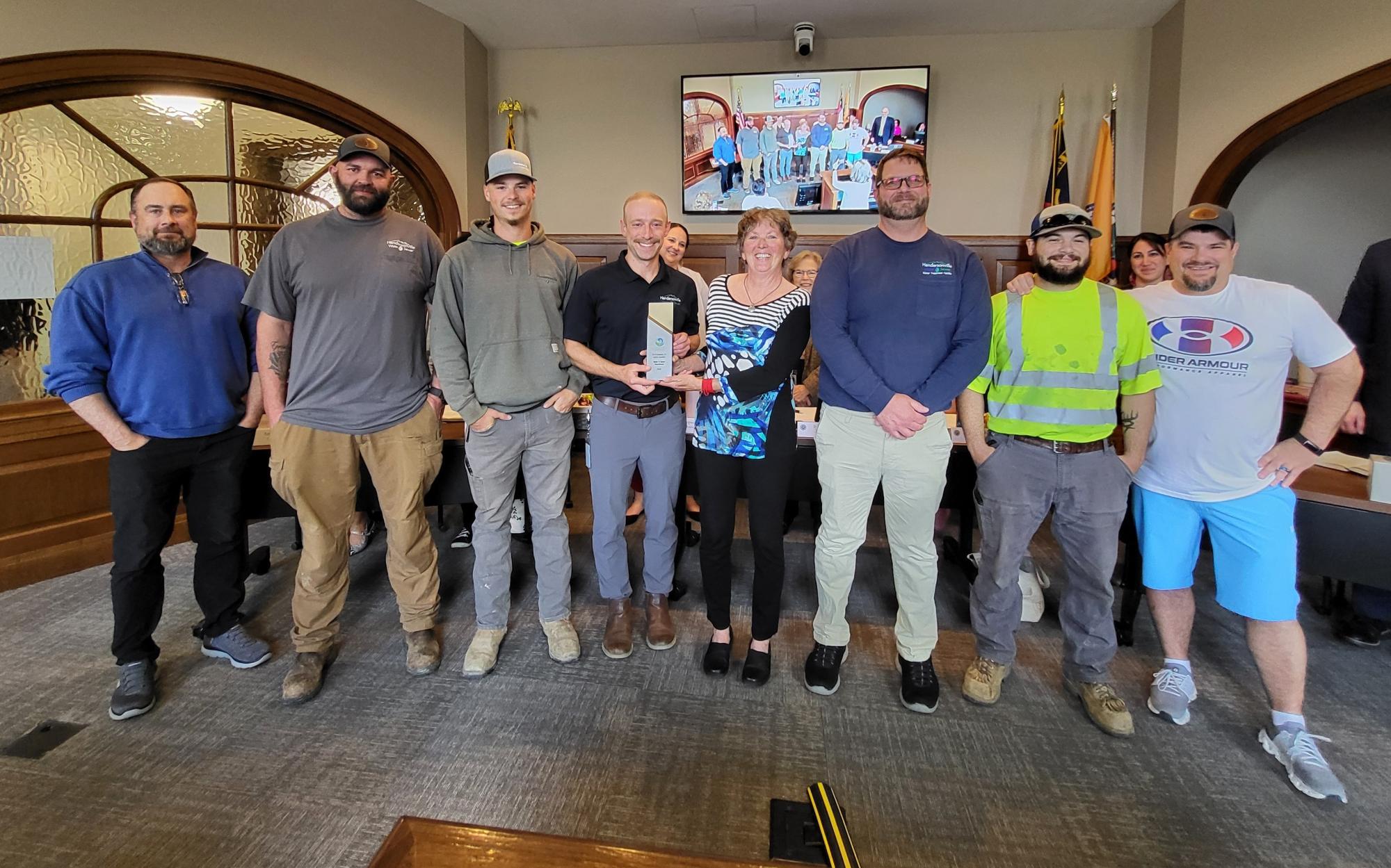 2025 Sustainability Hero, Water & Sewer Department