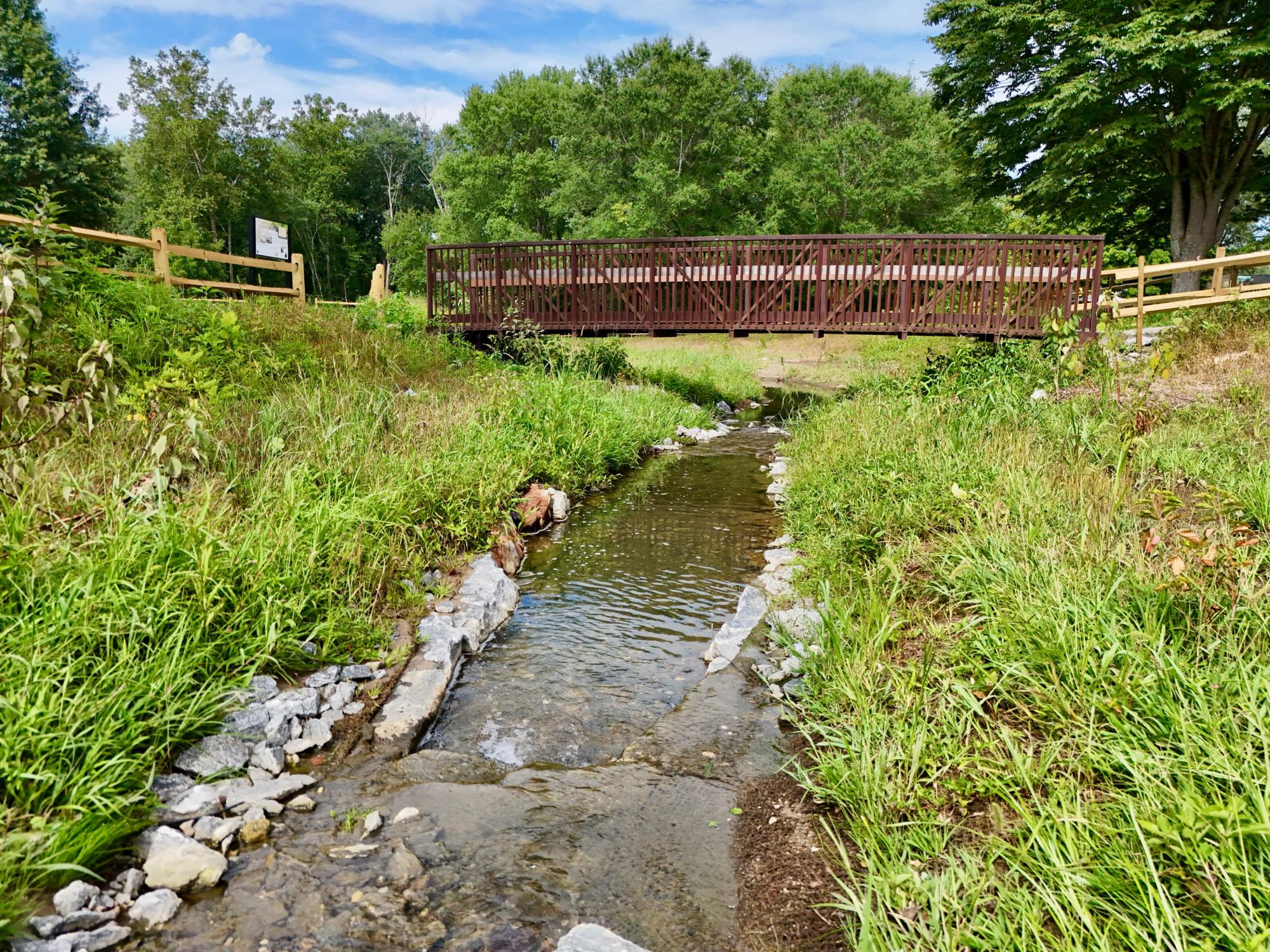 Stormwater restoration site