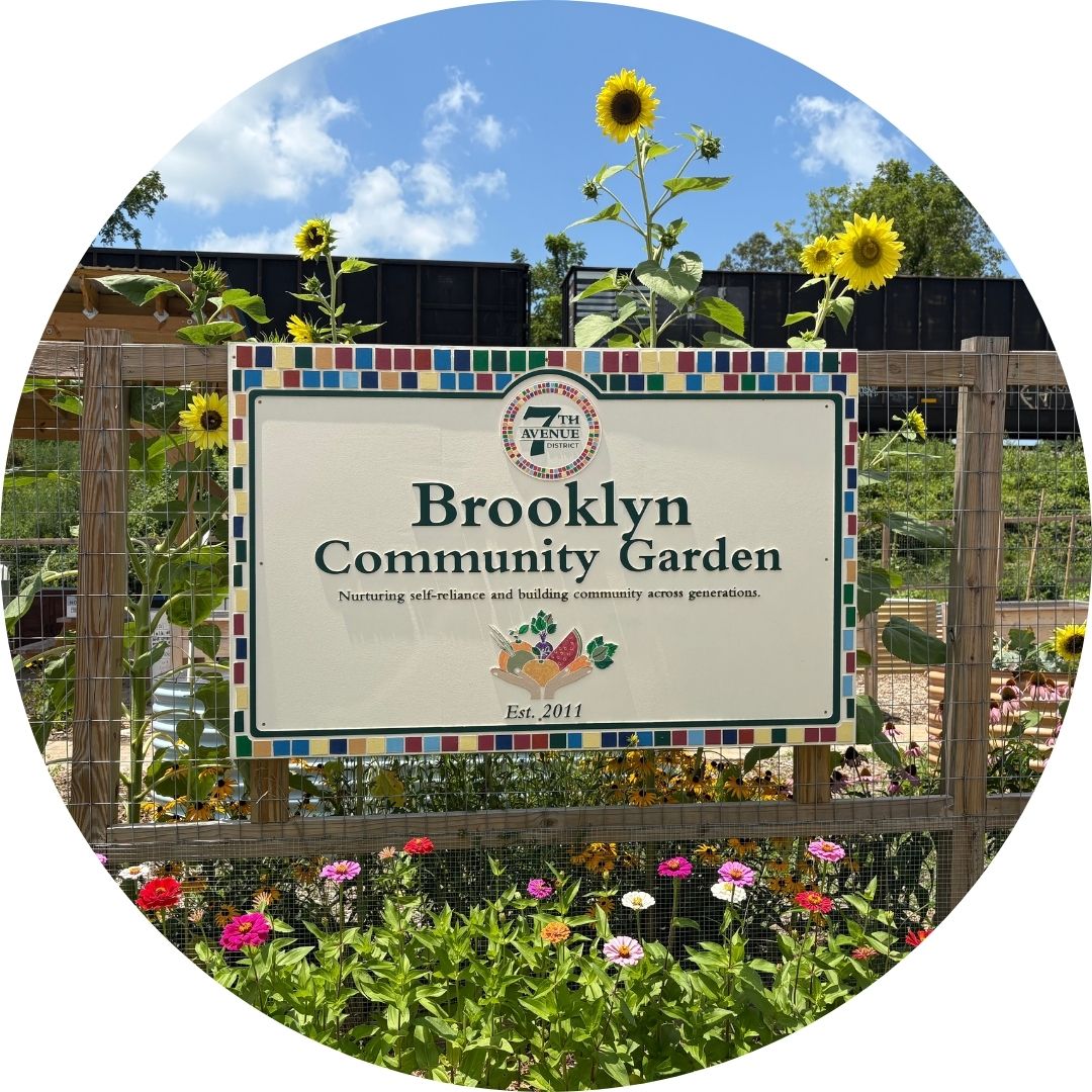 Brooklyn Community Garden Sign