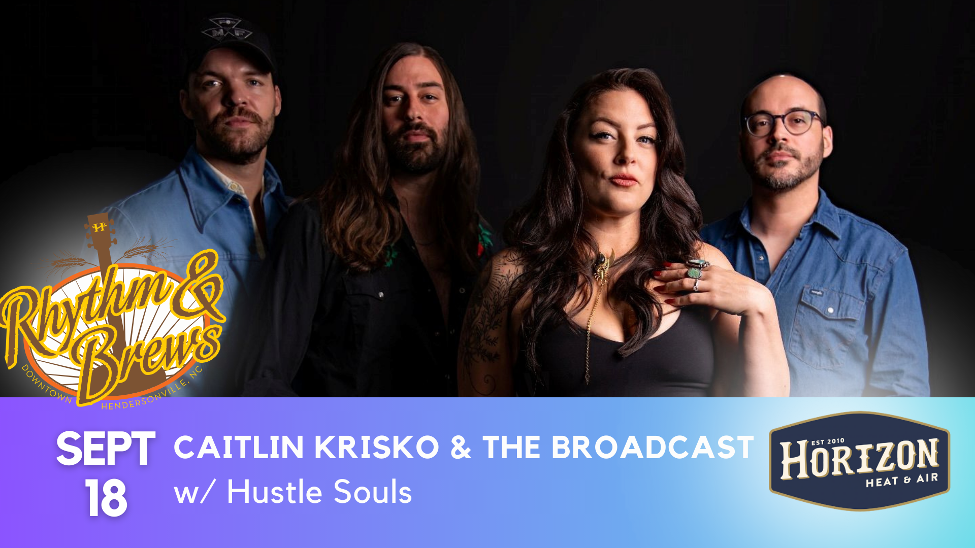 The Broadcast band with the date September 18
