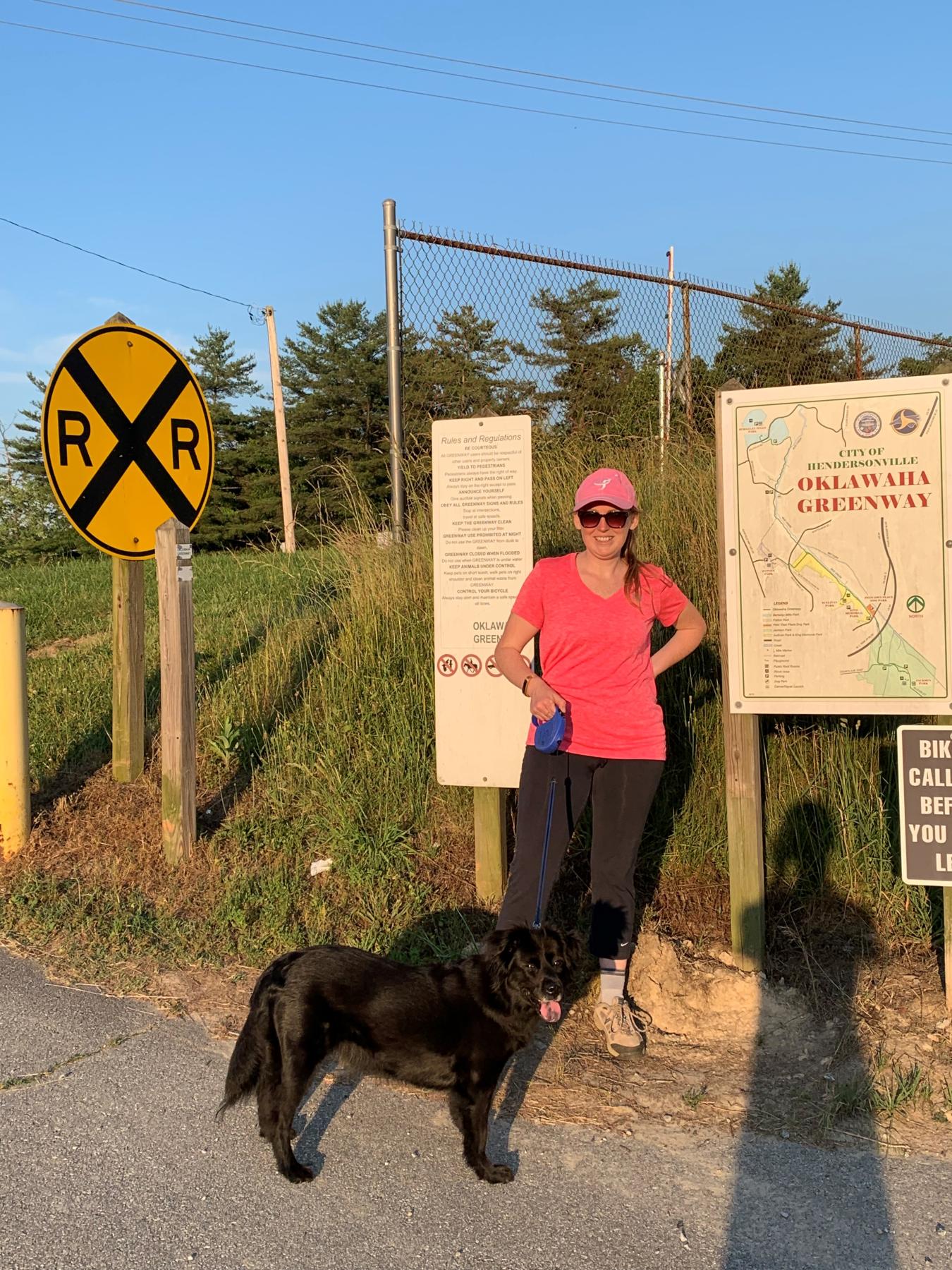 Woman at Greenway